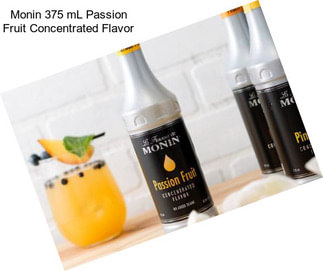 Monin 375 mL Passion Fruit Concentrated Flavor