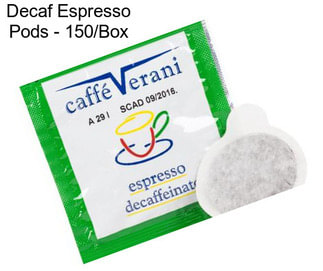 Decaf Espresso Pods - 150/Box