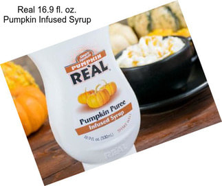 Real 16.9 fl. oz. Pumpkin Infused Syrup