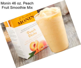 Monin 46 oz. Peach Fruit Smoothie Mix