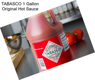 TABASCO 1 Gallon Original Hot Sauce