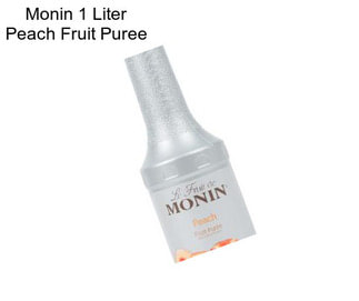 Monin 1 Liter Peach Fruit Puree