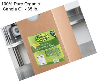 100% Pure Organic Canola Oil - 35 lb.