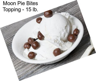 Moon Pie Bites Topping - 15 lb.