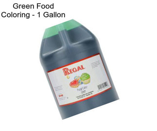 Green Food Coloring - 1 Gallon