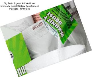 Big Train 2 gram Add-A-Boost Immunity Boost Dietary Supplement Packets - 100/Pack