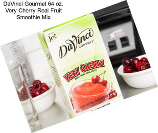 DaVinci Gourmet 64 oz. Very Cherry Real Fruit Smoothie Mix