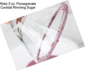 Rokz 5 oz. Pomegranate Cocktail Rimming Sugar