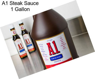 A1 Steak Sauce 1 Gallon