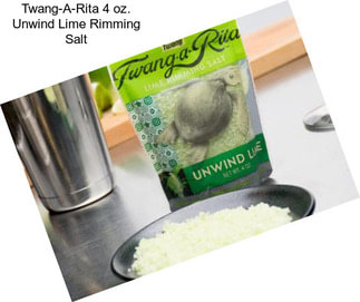 Twang-A-Rita 4 oz. Unwind Lime Rimming Salt