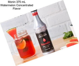 Monin 375 mL Watermelon Concentrated Flavor