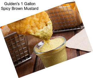 Gulden\'s 1 Gallon Spicy Brown Mustard