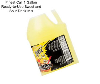 Finest Call 1 Gallon Ready-to-Use Sweet and Sour Drink Mix