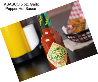 TABASCO 5 oz. Garlic Pepper Hot Sauce