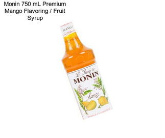 Monin 750 mL Premium Mango Flavoring / Fruit Syrup
