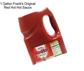 1 Gallon Frank\'s Original Red Hot Hot Sauce