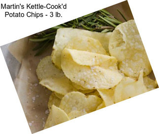 Martin\'s Kettle-Cook\'d Potato Chips - 3 lb.