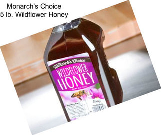 Monarch\'s Choice 5 lb. Wildflower Honey