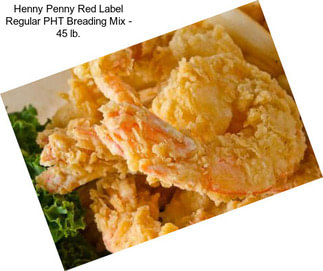 Henny Penny Red Label Regular PHT Breading Mix - 45 lb.