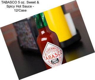 TABASCO 5 oz. Sweet & Spicy Hot Sauce - 12/Case