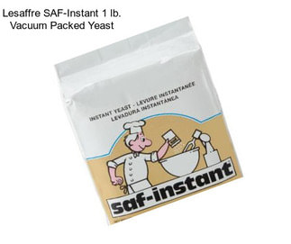 Lesaffre SAF-Instant 1 lb. Vacuum Packed Yeast