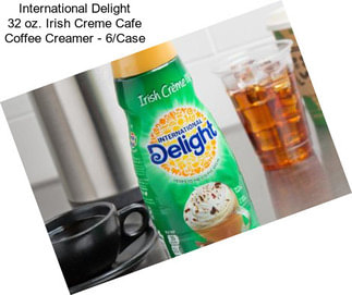 International Delight 32 oz. Irish Creme Cafe Coffee Creamer - 6/Case