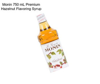Monin 750 mL Premium Hazelnut Flavoring Syrup