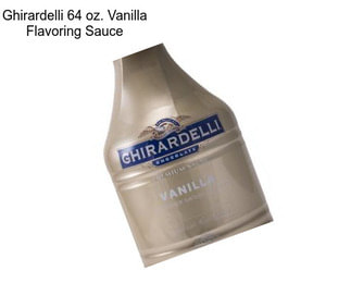 Ghirardelli 64 oz. Vanilla Flavoring Sauce