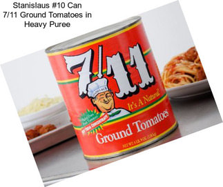 Stanislaus #10 Can 7/11 Ground Tomatoes in Heavy Puree