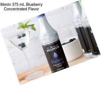 Monin 375 mL Blueberry Concentrated Flavor