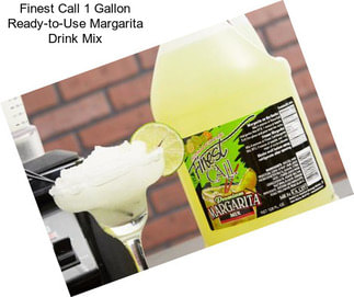 Finest Call 1 Gallon Ready-to-Use Margarita Drink Mix