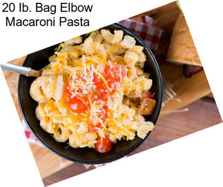 20 Ib. Bag Elbow Macaroni Pasta