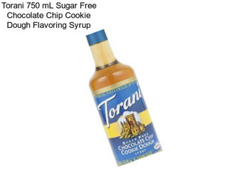 Torani 750 mL Sugar Free Chocolate Chip Cookie Dough Flavoring Syrup