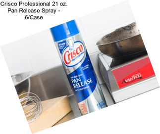 Crisco Professional 21 oz. Pan Release Spray - 6/Case