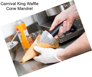 Carnival King Waffle Cone Mandrel