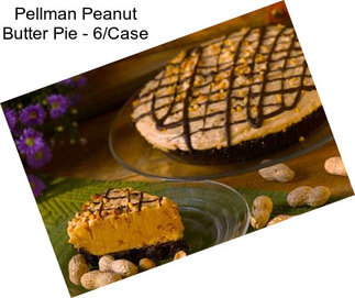 Pellman Peanut Butter Pie - 6/Case