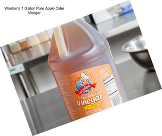 Woeber\'s 1 Gallon Pure Apple Cider Vinegar