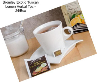 Bromley Exotic Tuscan Lemon Herbal Tea - 24/Box