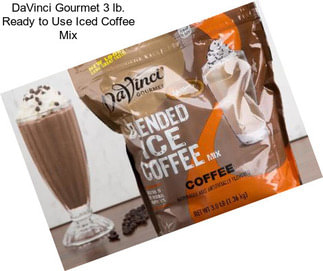 DaVinci Gourmet 3 lb. Ready to Use Iced Coffee Mix