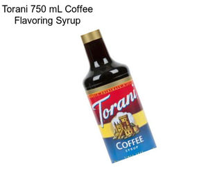 Torani 750 mL Coffee Flavoring Syrup