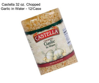 Castella 32 oz. Chopped Garlic in Water - 12/Case