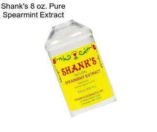 Shank\'s 8 oz. Pure Spearmint Extract