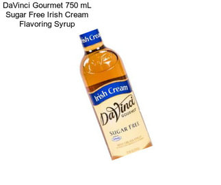 DaVinci Gourmet 750 mL Sugar Free Irish Cream Flavoring Syrup