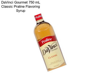 DaVinci Gourmet 750 mL Classic Praline Flavoring Syrup