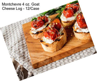 Montchevre 4 oz. Goat Cheese Log - 12/Case