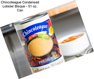 Chincoteague Condensed Lobster Bisque - 51 oz. Can