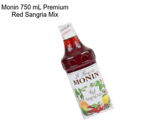 Monin 750 mL Premium Red Sangria Mix