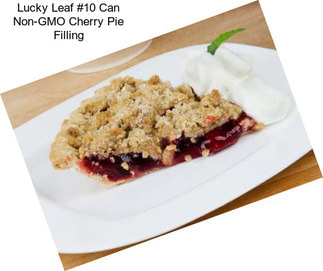 Lucky Leaf #10 Can Non-GMO Cherry Pie Filling