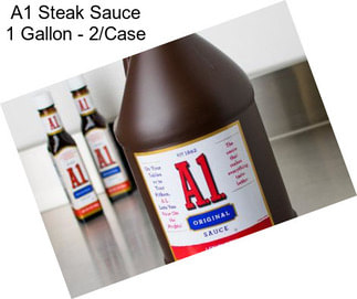 A1 Steak Sauce 1 Gallon - 2/Case