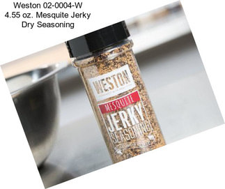 Weston 02-0004-W 4.55 oz. Mesquite Jerky Dry Seasoning